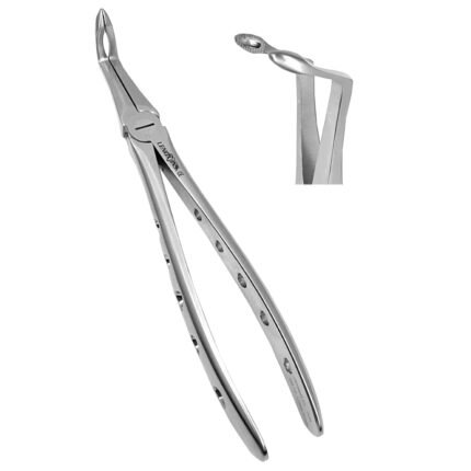 Dental Extracting Forceps Lower Roots, Micro Serrated Edges - Precision Dental Surgical Instrument