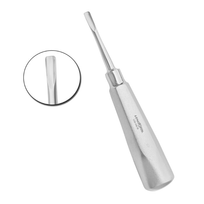 Heidbrink Elevator Straight 5mm by Lenox Instruments – Precision dental surgical instrument for root elevation