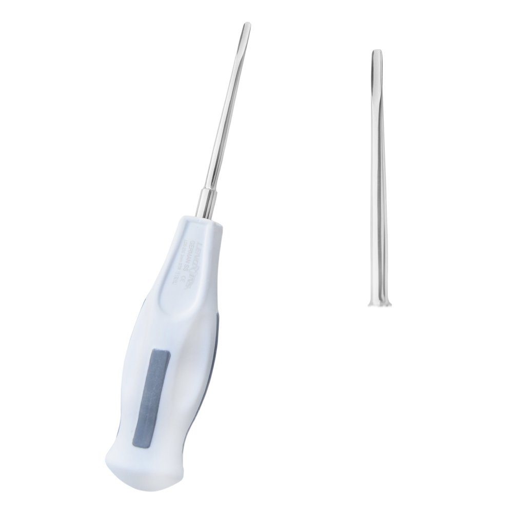 Dental Luxating Elevator Straight 3mm by Lenox Instruments – Precision surgical tool for atraumatic dental extractions