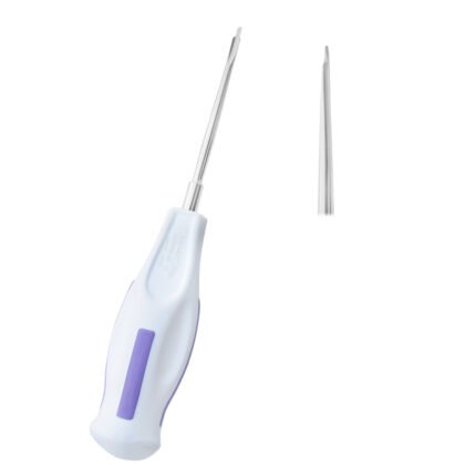 Dental Luxating Elevator Straight Dual Edge 1.5mm/3mm by Lenox Instruments – Precision surgical tool for atraumatic extractions