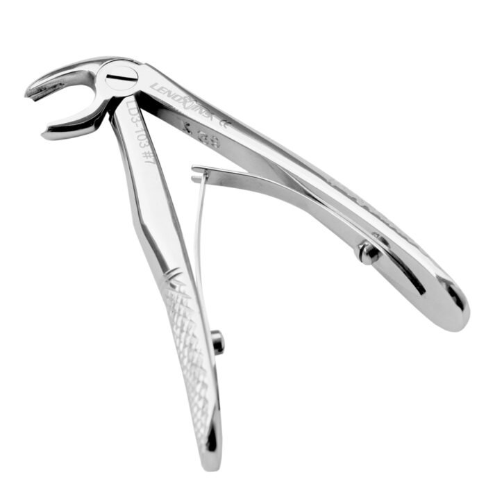 Baby Extracting Forceps English Pattern Klein #7 Pedodontic Lower Roots - Image 2