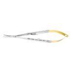 Castroviejo Needle Holders Fine Point 14cm TC Curved - Image 2