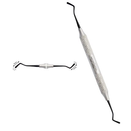 PFI Composite Filling Instruments Double Ended Vertical In and Offset Angled 2.2x10MM - Precision Restorative Tool