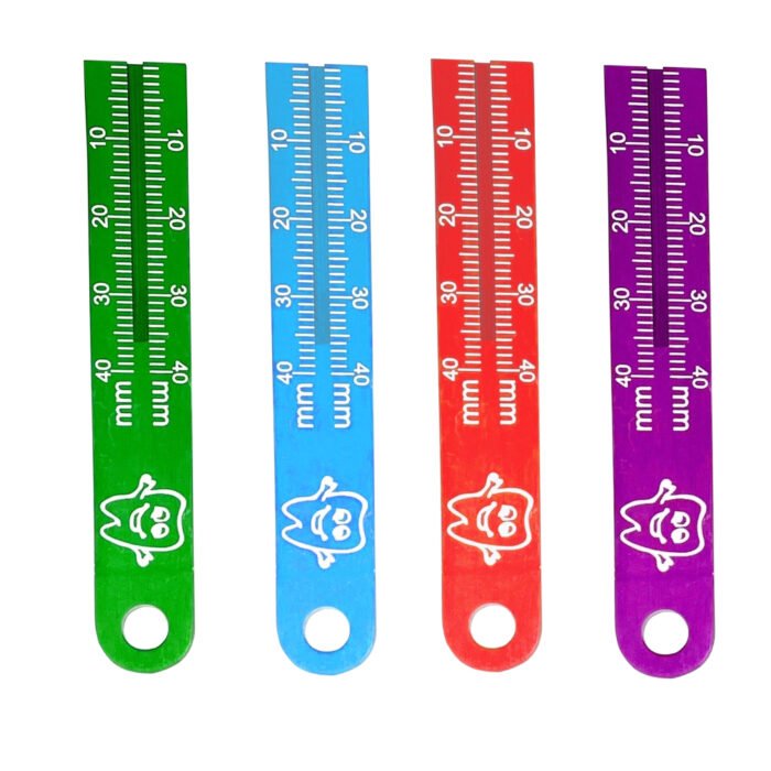 Endo Ruler-Measuring Scale, 4 x Colors - Image 1