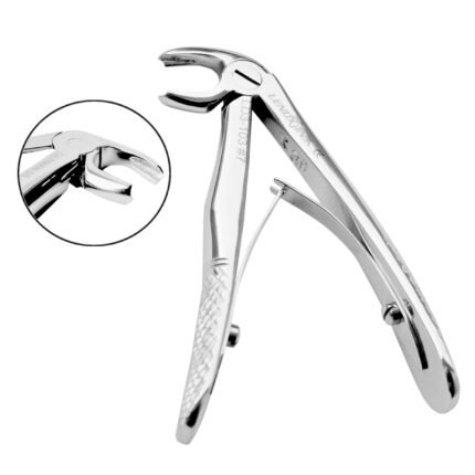 Baby Extracting Forceps English Pattern Klein #7 Pedodontic Lower Roots - Premium Dental Surgical Instrument