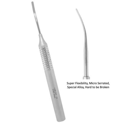 Super Flexible Periotomes Curved 3mm - Precision Dental Surgical Instrument
