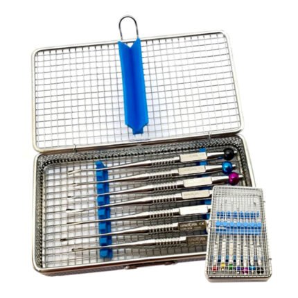PDL Luxating Elevators Set Of 7 in Cassette - Precision Dental Surgical Instrument Set