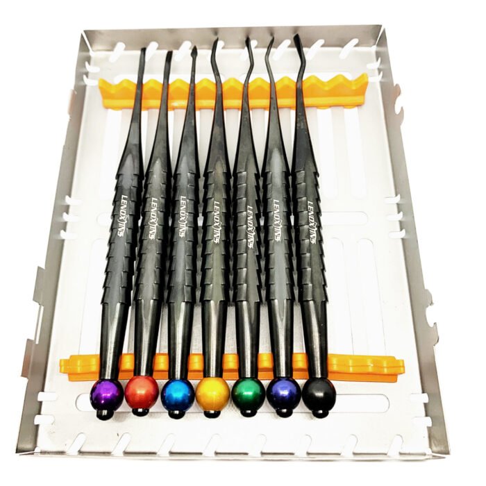 PDL Luxating Elevators Set of 7 Titanium Coated in Cassette - Image 2