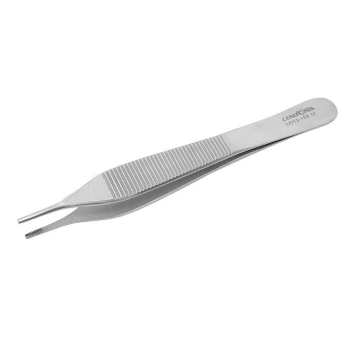 Dental Tissue Forceps Adson Brown 12cm - Image 4